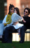 Tom Cruise and Katie Holmes with their daughter Suri at a park in Cambridge Massachusetts on October 10th 2009 3