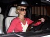 Britney Spears spotted in her car at a gas station in Beverly Hills on October 11th 2009 4