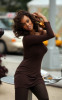 Tyra Banks was spotted during a photo shoot session in New York City on October 12th 2009 5