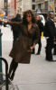 Tyra Banks was spotted during a photo shoot session in New York City on October 12th 2009 2