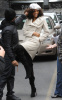 Tyra Banks was spotted during a photo shoot session in New York City on October 12th 2009 10