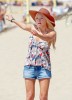 Sophie Monk spotted roller Skating at the Beach in Los Angeles on October 12th 2009 3