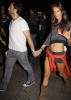 Alessandra Ambrosio spotted arriving with her husband  Jamie Mazur at a night club in new york on september 14th 2009 2