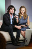 Scarlett Johansson and Pete Yorn during a press conference to present their music album Break up on September 11th 2009 2