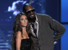 Anahi and rapper Snoop Dogg present the Video Del Ano award onstage at the MTV 2009 Latin America Awards