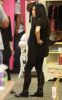 Kourtney Kardashian pregnant picture as she arrives at Dash boutique clothing stores in Calabasas Los Angeles on October 14th 2009 4