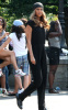 Tyra Banks spotted on filming an episode for her Television show The Tyra Banks Show in New York on August 17th 2009 6