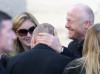 Andrew Cowles at the funeral of Boyzone singer Stephen Gately at St Laurence O'Toole Church on October 17th 2009 in Dublin Ireland