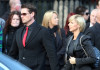 Keith Duffy at the funeral of Boyzone singer Stephen Gately at St Laurence O'Toole Church on October 17th 2009 in Dublin Ireland