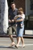 Alyson Hannigan and her husband Alexis Denisof out shopping with their daughter Satyana Denisof in Beverly Hills on October 17th 2009 14