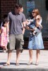 Alyson Hannigan and her husband Alexis Denisof out shopping with their daughter Satyana Denisof in Beverly Hills on October 17th 2009 13