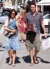 Alyson Hannigan and her husband Alexis Denisof out shopping with their daughter Satyana Denisof in Beverly Hills on October 17th 2009 6