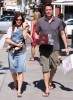 Alyson Hannigan and her husband Alexis Denisof out shopping with their daughter Satyana Denisof in Beverly Hills on October 17th 2009 19