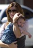 Alyson Hannigan spotted walking while carrying her daughter Satyana Denisof in Beverly Hills on October 17th 2009 1