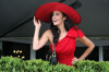 Megan Gale attends The BMW Caulfield Cup at Caulfield Racecourse on October 17th 2009 in Melbourne Australia 9