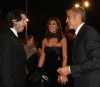 George Clooney and his girlfriend Elisabetta Canalis at the screening of his new movie Up in the Air held at the Auditorium Parco della Musica on October 17th at the Rome Film Festival in Italy 3