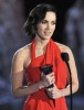 Megan Fox accepts the Best Sci Fi Actress award onstage during Spike TVs 2009 Scream Awards held at the Greek Theatre on October 17th 2009 in Los Angeles 2