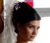 Tuba Buyukustun modeling studio photo shoots wearing a wedding dress 4