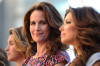 Eva Longoria with Andie MacDowell attend the ceremony celebrating LOreal 100th anniversary with a star on The Hollywood Walk Of Fame on October 20th 2009 in Hollywood California