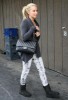 Ashley Tisdale spotted walking with a friend in Burbank California on October 20th 2009 2