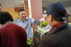 David Arquette passes out food to residents of Tenderloin district at the Feeding America Food Bank on October 22nd 2009 in San Francisco California 3