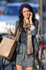 Jessica Szohr spotted talking on her cell phone while walking through SoHo on October 23rd 2009 1