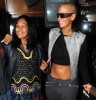 Amber Rose attends her stylist Congo Greens birthday party held at Spaghetti Warehouse in Philadelphia on October 23rd 2009 6