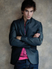 Ian Somerhalder dekstop wallpaper from a Dolce and Gabbana shirt and Pudel skinny jeans phot shoot in the November 2009 issue of August Man magazine 5