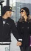 Nicole Scherzinger and Lewis Hamilton spotted getting into Heathrow Airport in London on October 25th 2009 3