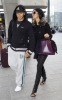 Nicole Scherzinger and Lewis Hamilton spotted getting into Heathrow Airport in London on October 25th 2009 5