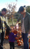 Tom Cruise with Katie Holmes and their daughter Suri seen getting a pumpkin at the Brooksby Farm in Massachusetts on October 25th 2009 4