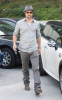 Brad Pitt spotted making walking at the Studio City in California on October 26th 2009 4