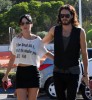 Katy Perry and her boyfriend Russell Brand spotted walking together in Los Angeles on October 26th 2009 6