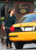 Maggie Gyllenhaal spotted getting in a taxi in the West Village after shopping with a friend on october 26th 2009 6