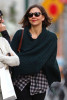 Maggie Gyllenhaal spotted getting in a taxi in the West Village after shopping with a friend on october 26th 2009 7