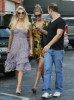 Paris Hilton seen with model Cheyenne Tozzi as they arrive at a Studio for a photo shoot in Hollywood on october 26th 2009 4