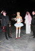 Paris Hilton spotted at her Halloween party held at her Mulholland Estates home on October 31st 2009 1