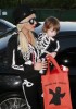 Christina Aguilera seen with her husband Jordan Bratman and their son Max dressed for Halloween in Brentwood on October 31st 2009 5