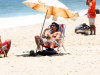 Jesus Luz picture while at the beach wearing a white and black boxer in the beach of Rio de Janeiro on November 18th 2009 4