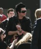 Adam Lambert photo as he arrives at LAs Nokia Theatre for the 2009 American Music Awards rehearsals on November 19th 2009 4