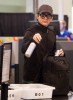 Adam Lambert picture while he gets ready to take a flight at LAX airport on November 22nd 2009 2