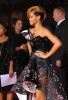 Rihanna arrives at the 2009 American Music Awards on November 22nd 2009