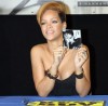 Rihanna picture at New York Citys Best Buy in Union Square on November 23rd 2009 for signing her new Rated R album 4