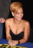 Rihanna at a Best Buy in Union Square to sign copies of her new album Rated R on November 23rd 2009 2