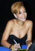 Rihanna at a Best Buy in Union Square to sign copies of her new album Rated R on November 23rd 2009 1