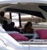 Beyonce Knowles spotted with her husband Jay Z on a yacht around the Caribbean at St Barth on December 31st 2009 2