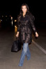 Kim Kardashian photo while she is departing the Los Angeles International Airport LAX on November 19th 2009 3