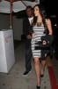 Kim Kardashian arrives with Reggie Bush at Nobu for dinner and a game of Credit Card Roulette on January 5th 2010 1