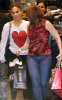 Jennifer Lopez spotted wearing a large red heart shirt while shopping in South Beach on January 8th 2010 2