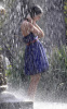 Shenae Grimes spotted getting wet while running into a fountain for an episode of 9010 in Los Angeles on January 8th 2010 5